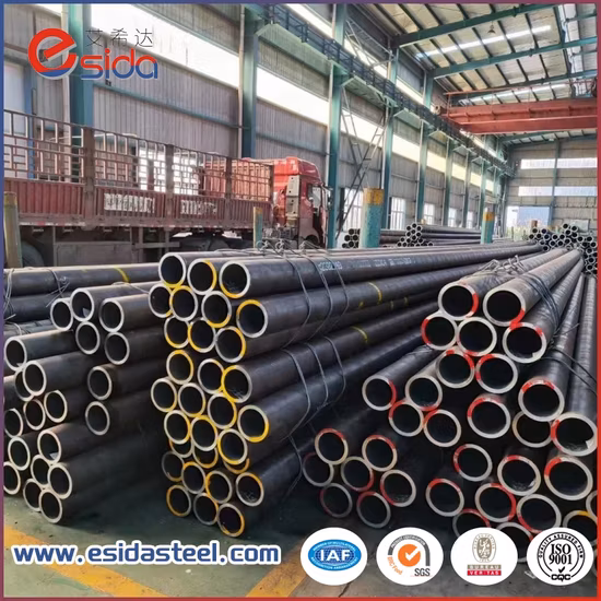 ASTM A36 A53 A192 Q235 Q235B 1045 4130 Sch40 10mm 60mm Hot Rolled Welded or Seamless Rectangular Round Carbon Steel Pipe for Oil and Gas Pipeline Construction