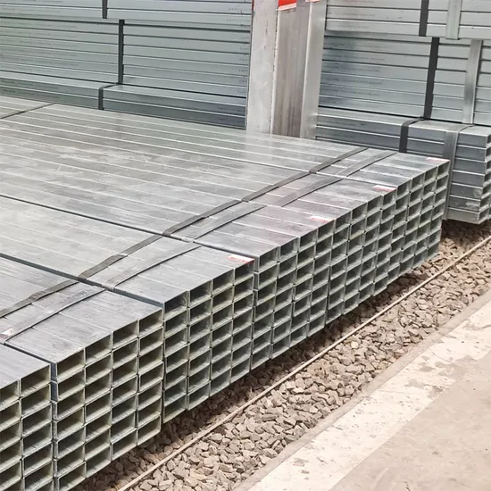 2X2 Galvanized Hollow Section 14 Gauge Tubing Tubular Iron Square Steel Pipes Tube for Shelter Structure
