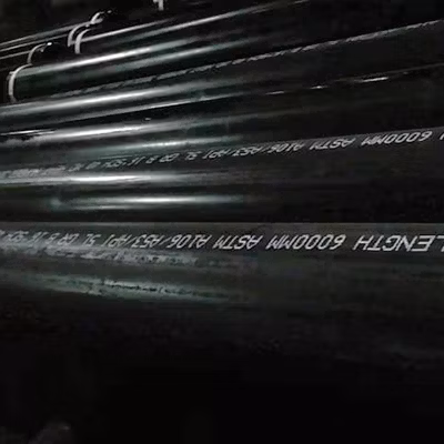 ASTM A106 A53 Gr. B A336 API 5L Seamless Steel Pipe Galvanized/Stainlesss/Ms Alloy Large Diameter Thick Wall Sch40 Sch80 Seamless Fluid Fire Boiler Tube Pipe