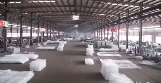 2 X 1 X 1m Gabion Box Hexagonal Gabion Basket Iron Wire Mesh for Cages