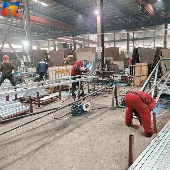 Hot Sale Q235 Welded Prefab Galvanized Steel Tubes for Livestock Shed Steel Structure 