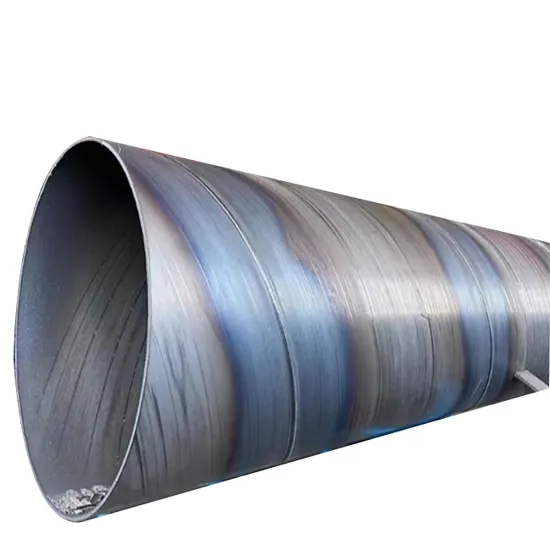 Factory Direct Sale Ms ERW Carbon Steel Pipe Tube Fluid Pipe Black Iron Round Seamless Steel Tube 