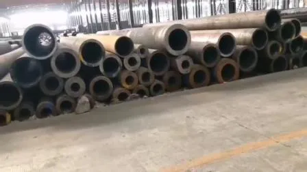Ms Round Seamless Carbon Steel Tube St45 St52 St35.8 St37 Carbon Seamless Steel Pipe for Constructure and Fluid