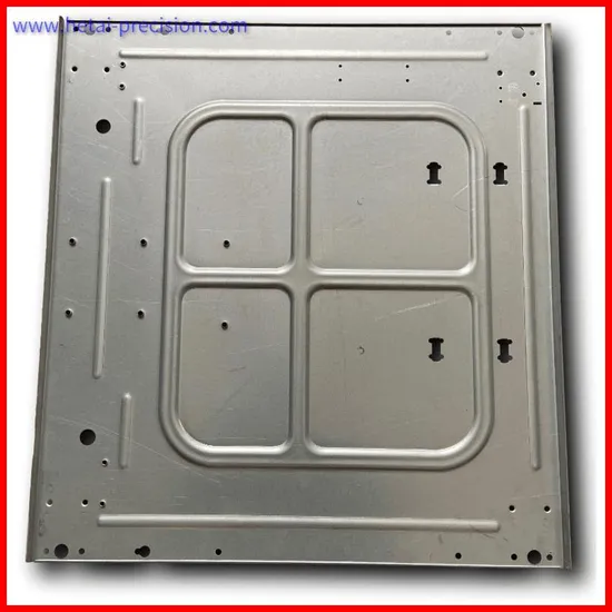 Customized OEM Factory Supplier Galvanized Sheet Metal Fabrication Work with Stamping Bending Welding Machining Service 