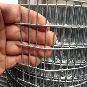 Wholesale 2X18m Per Roll PVC Coated Green Color Welded Wire Mesh Fence Matting Welded Mesh Galvanized Iron Wire Mesh Gabion Roll 