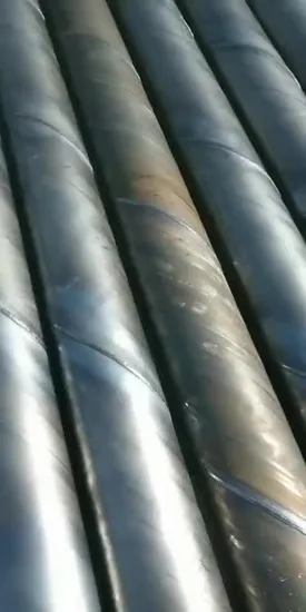 ASTM A106/AISI 1020 Schedule40 6m 12m Lengths Available Carbon Steel Seamless Round Pipe for Section Shape Fluid Application 