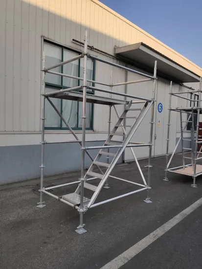 Construction Ringlock Scaffold Galvanized Layer Andamios Ring