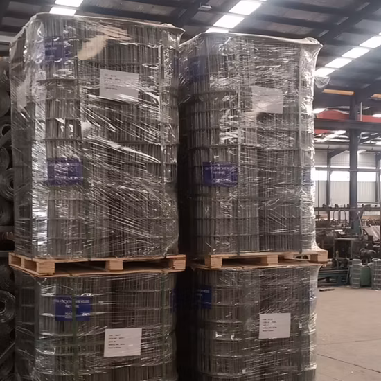 Hot Dipped Galvanized 2X2 Inch Welded Iron Grid Panel Fence Wire Mesh