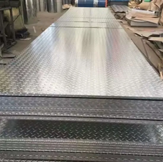 Manufacturer Customized Hot Selling Stainless Steel Checkered Plate304 Stainless Steel Plate Price 