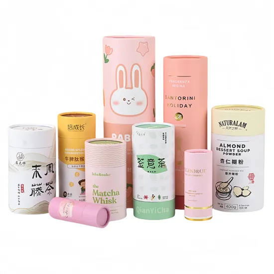 Customizable Premium Quality Paper Tube with Custom Logo and Double Wall Structure 