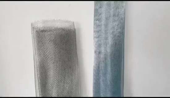 High Quality Galvanized Iron Square Wire Mesh 14/16/18/26/30 Window Screening Woven Square Wire Mesh 