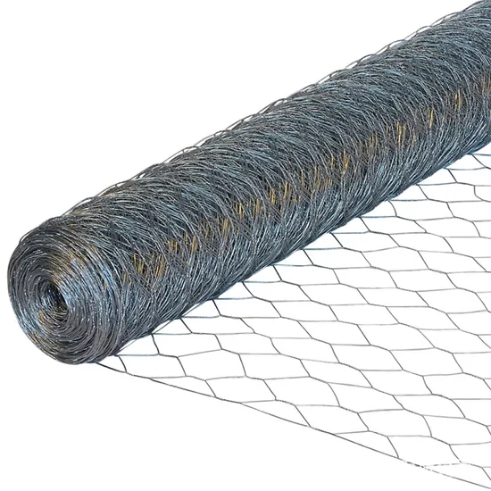 Hexagonal Chicken Wire Netting Iron Zinc and Plastic for Farm Decorative Chicken Wire Mesh Packed in Bag 
