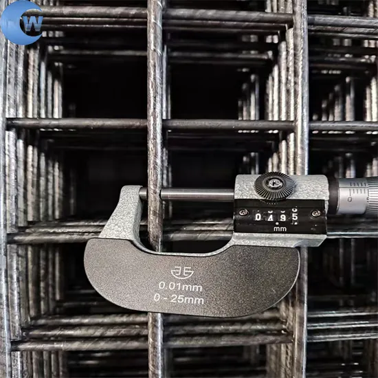 Reinforcing Concrete Welded Wire Mesh Welded Steel Standard Reinforcement Mesh Weldedwire Iron Wire Mesh 