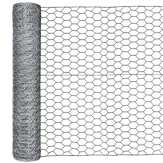 Silver Hexagonal Iron Wire Mesh, for Construction, Thickness: 50 Gauge 