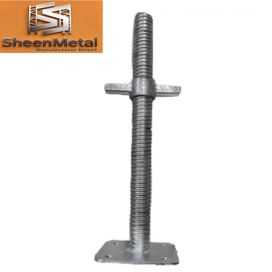 Adjustable Screw Jack Scaffolding Base 