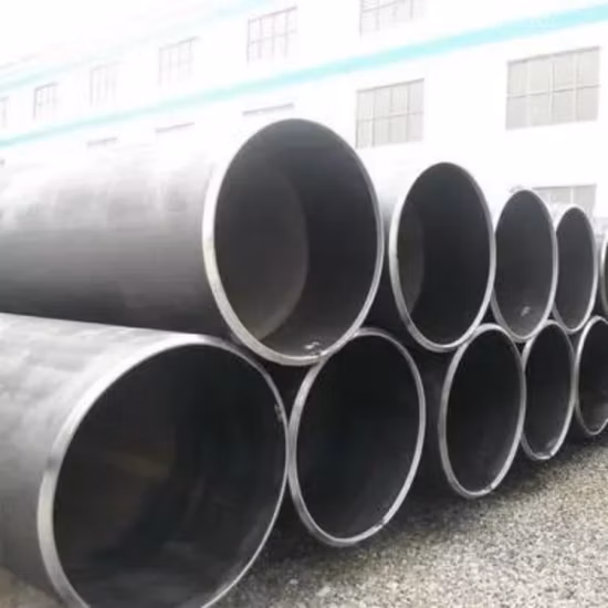 High Quality Large Avaiable ASTM A106 A53 Sch40 Q235A Q235B Q345 8mm 10mm API EMT Mild Fluid Water Gas Round Welded Hot Rolled Seamless Carbon Steel Pipe