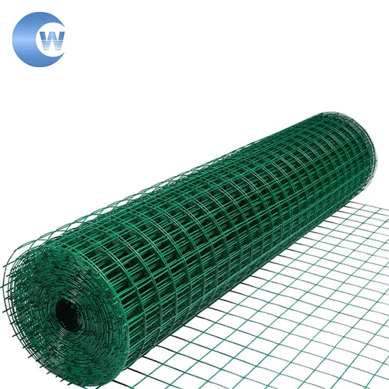 1/2X1 1X1 Hot DIP Galvanized Iron Welded Wire Cloth Mesh / 16 Gauge Electro Galvanized Square Hole Welded Mesh Rolls 